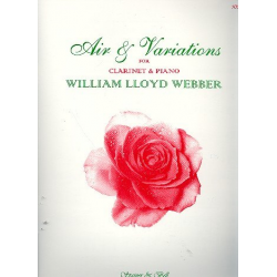 Air and Variations for clarinet and piano - Andrew Lloyd Webber