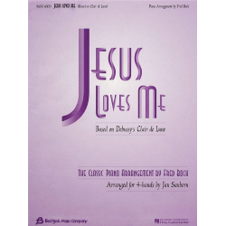 Jesus Loves Me 4-Hand Piano - Fred Bock