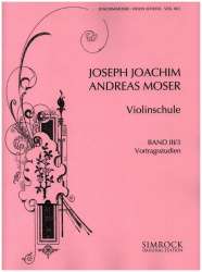 Violinschule Band 3 Teil 3 : - Joseph Joachim