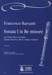 Sonata re minore no.1 per flauto dolce contralto - Francesco Barsanti