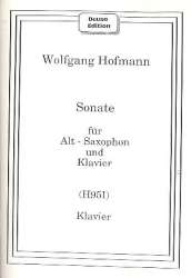 Sonate H95I für Altsaxophon und Klavier - Wolfgang Hofmann