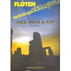 Jazz Rock und Pop für 3 Flöten - Krzysztof Zgraja