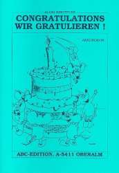 Wir gratulieren für Akkordeon