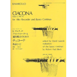 Ciacona op.2,12 - Benedetto Marcello