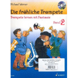 Die fröhliche Trompete Band 2 Set - Michael Werner