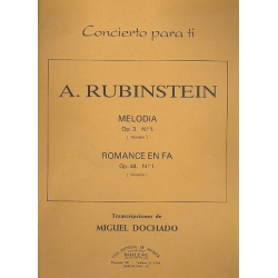 Melodia op.3,1  y  Romcane en fa op.44,1 - Anton Rubinstein