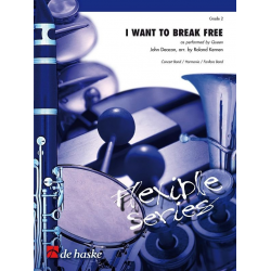 I Want to Break Free as performed by Queen - John Deacon / Arr. Roland Kernen