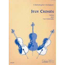 Jeux croisés pour 2 et 3 violoncelles - Christophe Delabre