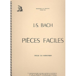 Pièces faciles - Johann Sebastian Bach