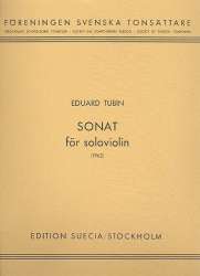 Sonate for solo violin - Eduard Tubin