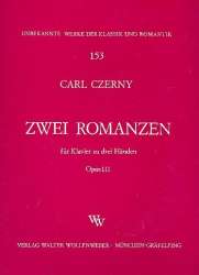 2 Romanzen op.111 für - Carl Czerny