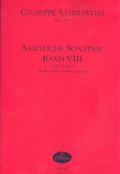 Sämtliche Sonaten Band 8 für Altblocklöte - Giuseppe Sammartini
