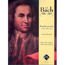 SONATE EN TRIO NO.3 BWV527 POUR - Johann Sebastian Bach