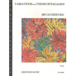 Variations on a Theme of Paganini op.68 : - Bryan Hesford