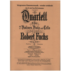Streichquartett E-Dur op.58 - Robert Fuchs