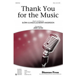 Thank you for the Music - Benny Andersson & Björn Ulvaeus (ABBA) / Arr. Jerry Estes
