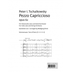 Pezzo capriccioso op.62 - Piotr Ilich Tchaikowsky (Pyotr Peter Ilyich Iljitsch Tschaikovsky)