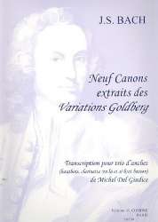 9 Canons (extrait des Variations Goldberg) - Johann Sebastian Bach