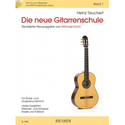 Die neue Gitarrenschule 1 (+CD +audio online) -Heinz Teuchert / Arr.Michael Koch