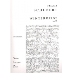 Winterreise op.89 D911 für Violoncello - Franz Schubert