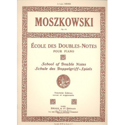 École double-notes op.64 - Moritz Moszkowski