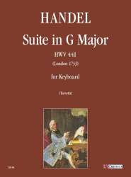 Suite sol maggiore HWV441 per clavicembalo - Georg Friedrich Händel (George Frederic Handel)