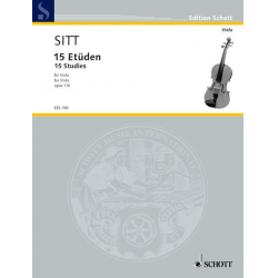 15 Etüden op.116 : - Hans Sitt