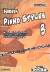 Modern Piano Styles Band 3 für Klavier, - Thomas Ott