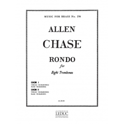 RONDO FOR 8 TROMBONES - Allan Chase