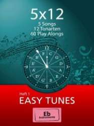 5x12 - Easy Tunes - Eb-Instrumente - Traditional / Arr. Stewart Burgess