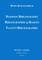Fagott Bibliographie - Bodo Königsbeck