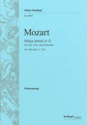 Missa brevis in G KV 140 (Anh. C 1.12) - Wolfgang Amadeus Mozart / Arr. Michael Obst
