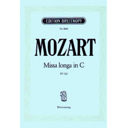 Missa longa in C KV 262 (246a) - Wolfgang Amadeus Mozart / Arr. Ulrich Haverkampf
