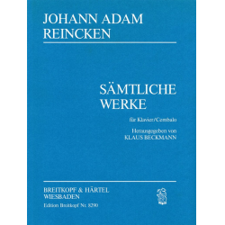 Sämtliche Werke für Klavier (Cembalo) - Johann Adam Reincken