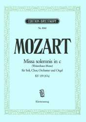 Missa solemnis in c KV 139 (47a) - Wolfgang Amadeus Mozart / Arr. Ulrich Haverkampf