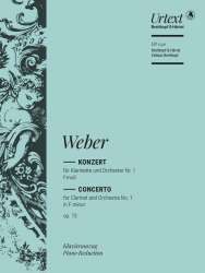 Klarinettenkonzert Nr. 1 f-moll op. 73 - Carl Maria von Weber / Arr. Friedrich Hermann