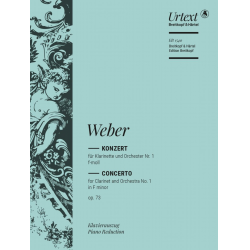 Klarinettenkonzert Nr. 1 f-moll op. 73 - Carl Maria von Weber / Arr. Friedrich Hermann
