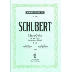 Messe C-dur D 452 [op. 48] - Franz Schubert / Arr. Ulrich Haverkampf