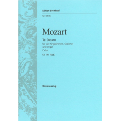 Te Deum C-dur KV 141 (66b) - Wolfgang Amadeus Mozart / Arr. Ulrich Haverkampf