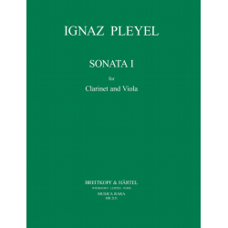 Sonata 1 Es-Dur B (5491) - Ignaz Joseph Pleyel / Arr. Étienne Solère