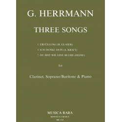 3 Deutsche Lieder - Gottfried Herrmann
