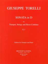 Sonata in D (G. 1) - Giuseppe Torelli / Arr. Robert Paul Block