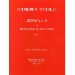 Sonata in D (G. 1) -Giuseppe Torelli / Arr.Robert Paul Block
