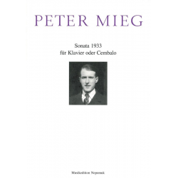 Sonata 1933 -Peter Mieg