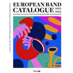 Promo Kat + CD: Norsk Noteservice European Band Catalogue 2022/2023 -Diverse / Arr.Diverse