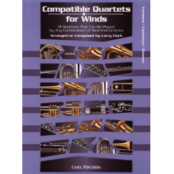 Compatible Quartets for Winds -Diverse / Arr.Larry Clark