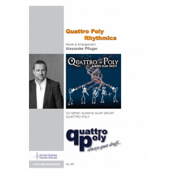 Quattro Poly Rhythmics - Alexander Pfluger / Arr. Alexander Pfluger