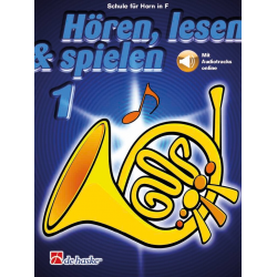 Hören, lesen & spielen - Band 1 - Horn in F (+Online Audio) - Jaap Kastelein