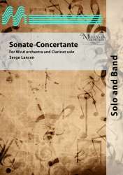 Sonate Concertante (Clarinet solo and Band
) - Serge Lancen