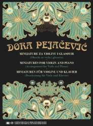 Miniatures for Violin and Piano (arrangement for Viola and Piano) -Dora Pejacevic